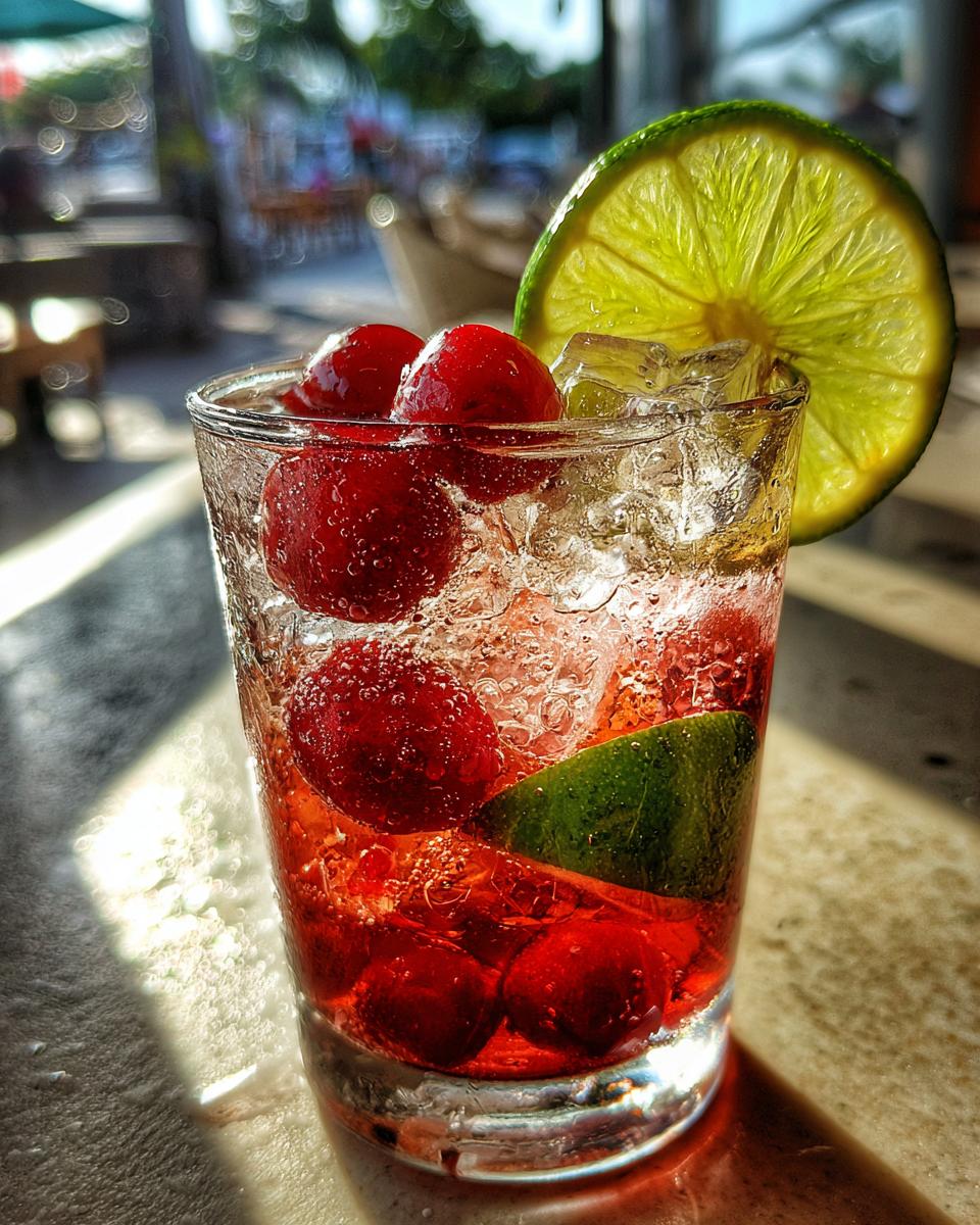 Refreshing Cherry Limeade - detail 2