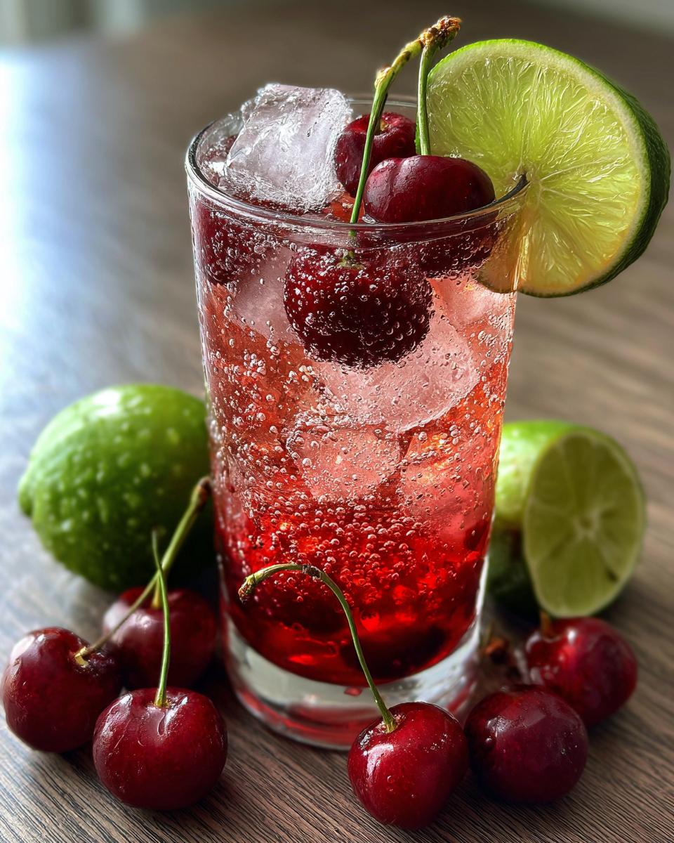 Refreshing Cherry Limeade - detail 4