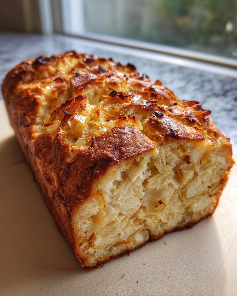 Savory German Onion Bread - detail 4