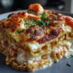Seafood Lasagna with Shrimp and Crab
