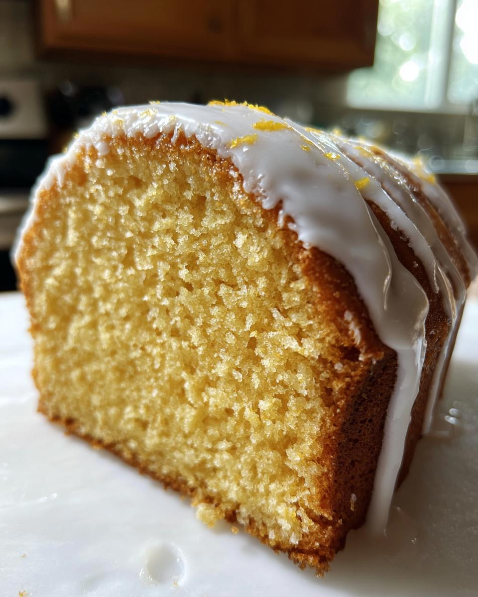 Slap Ya Momma Pound Cake with White Glaze - detail 3