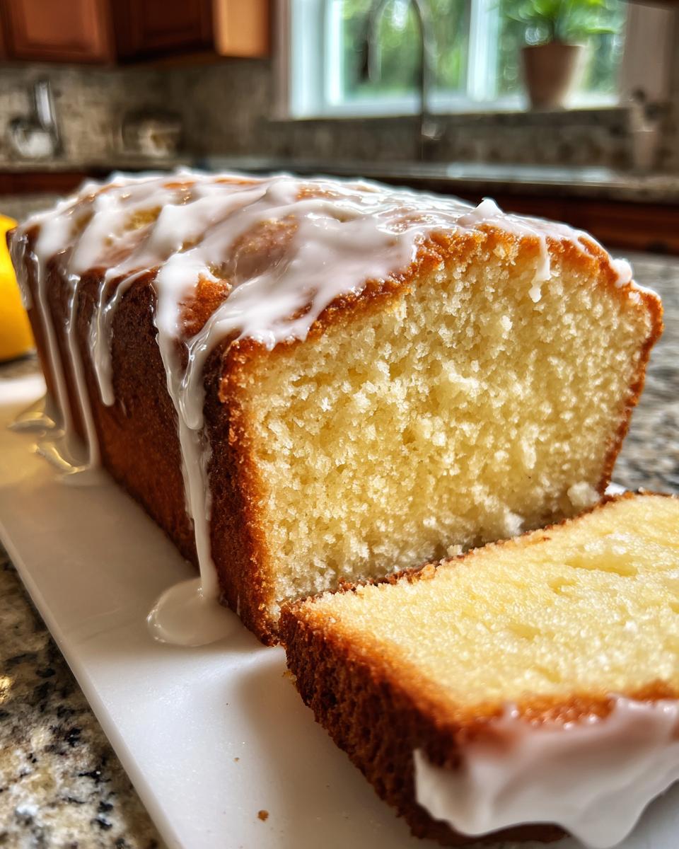 Slap Ya Momma Pound Cake with White Glaze - detail 4