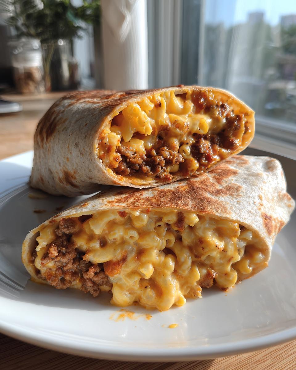 Sloppy Joe Mac & Cheese Wrap - detail 2