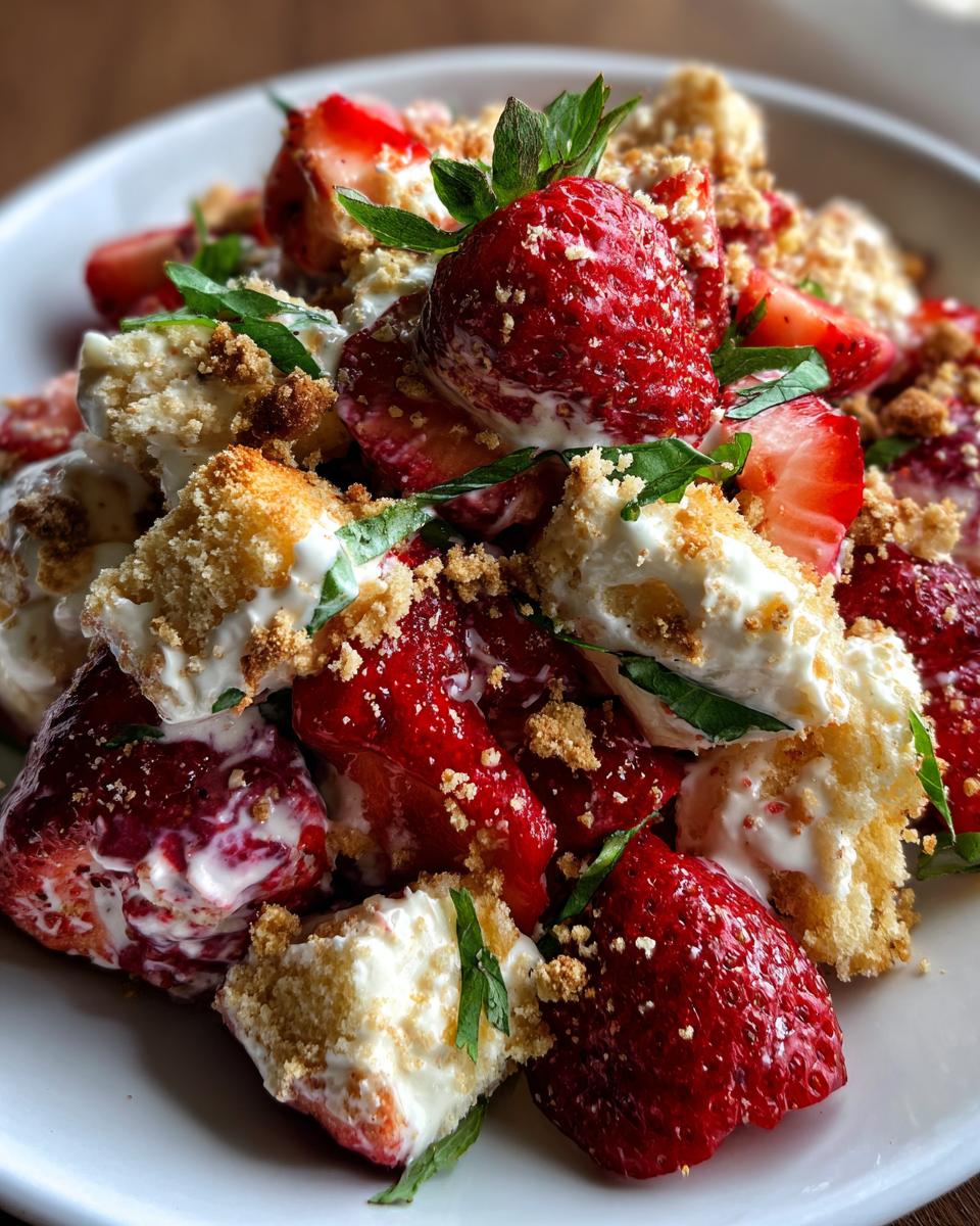 Strawberry Shortcake Cookie Salad - detail 1