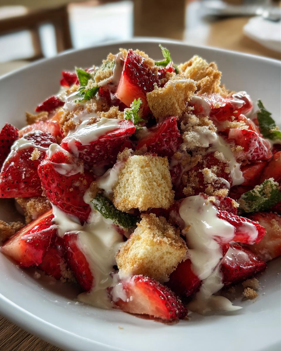 Strawberry Shortcake Cookie Salad - detail 2