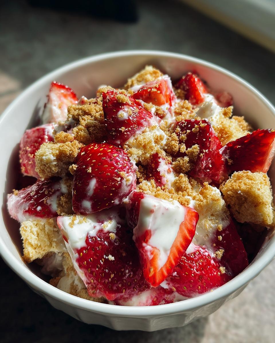 Strawberry Shortcake Cookie Salad - detail 3