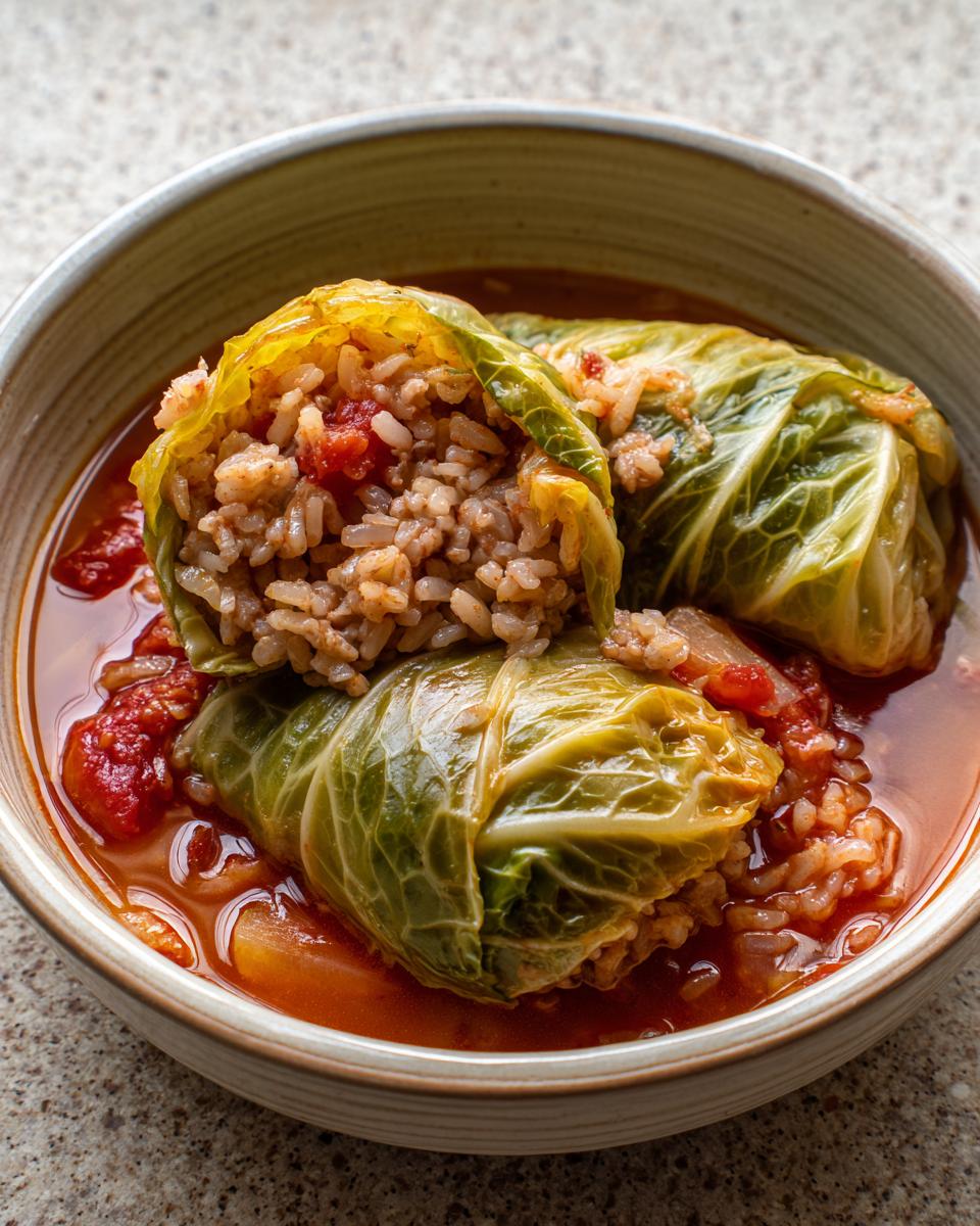 Stuffed Cabbage Soup - detail 1