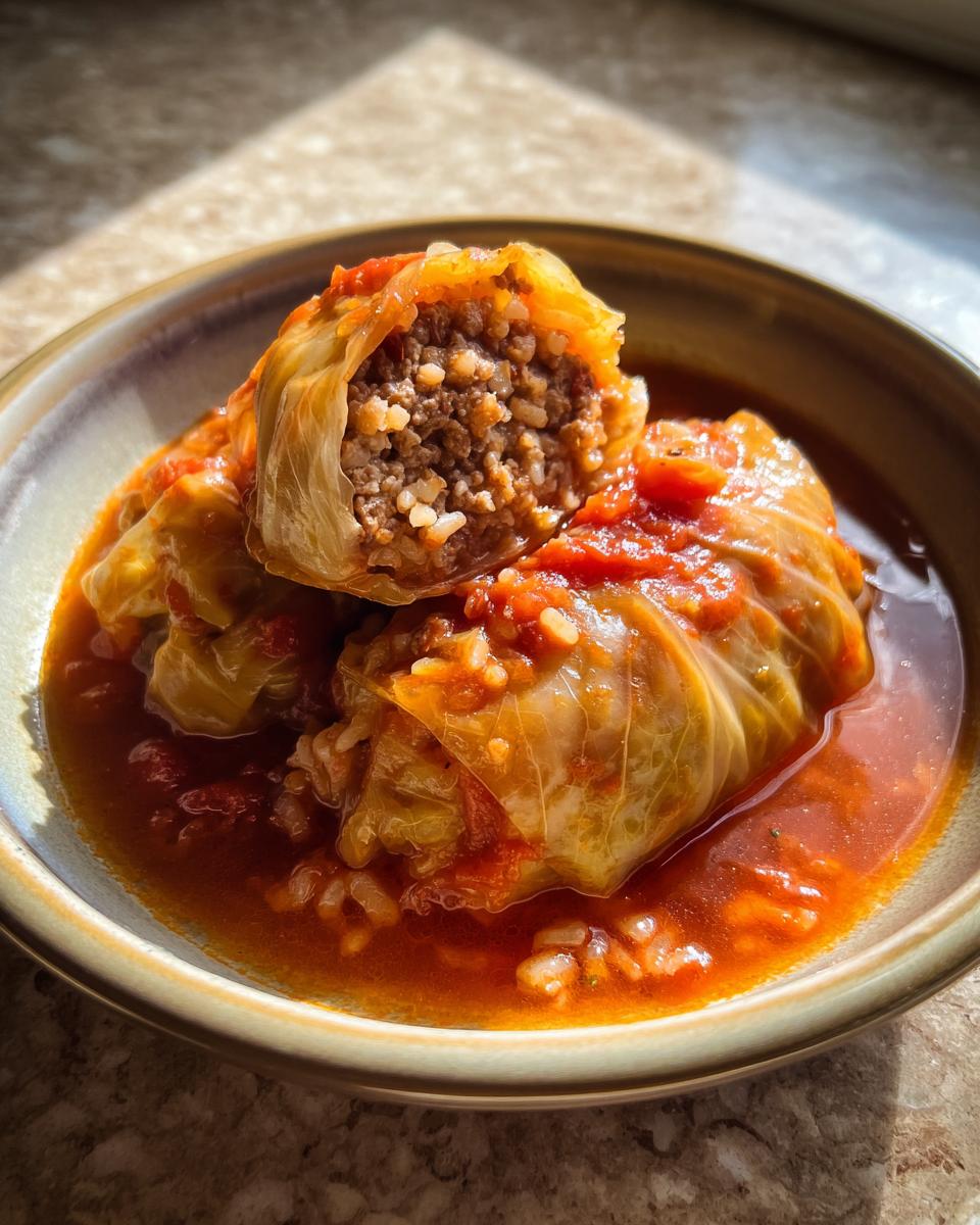 Stuffed Cabbage Soup - detail 2