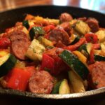 Summer Sausage and Veggies Skillet