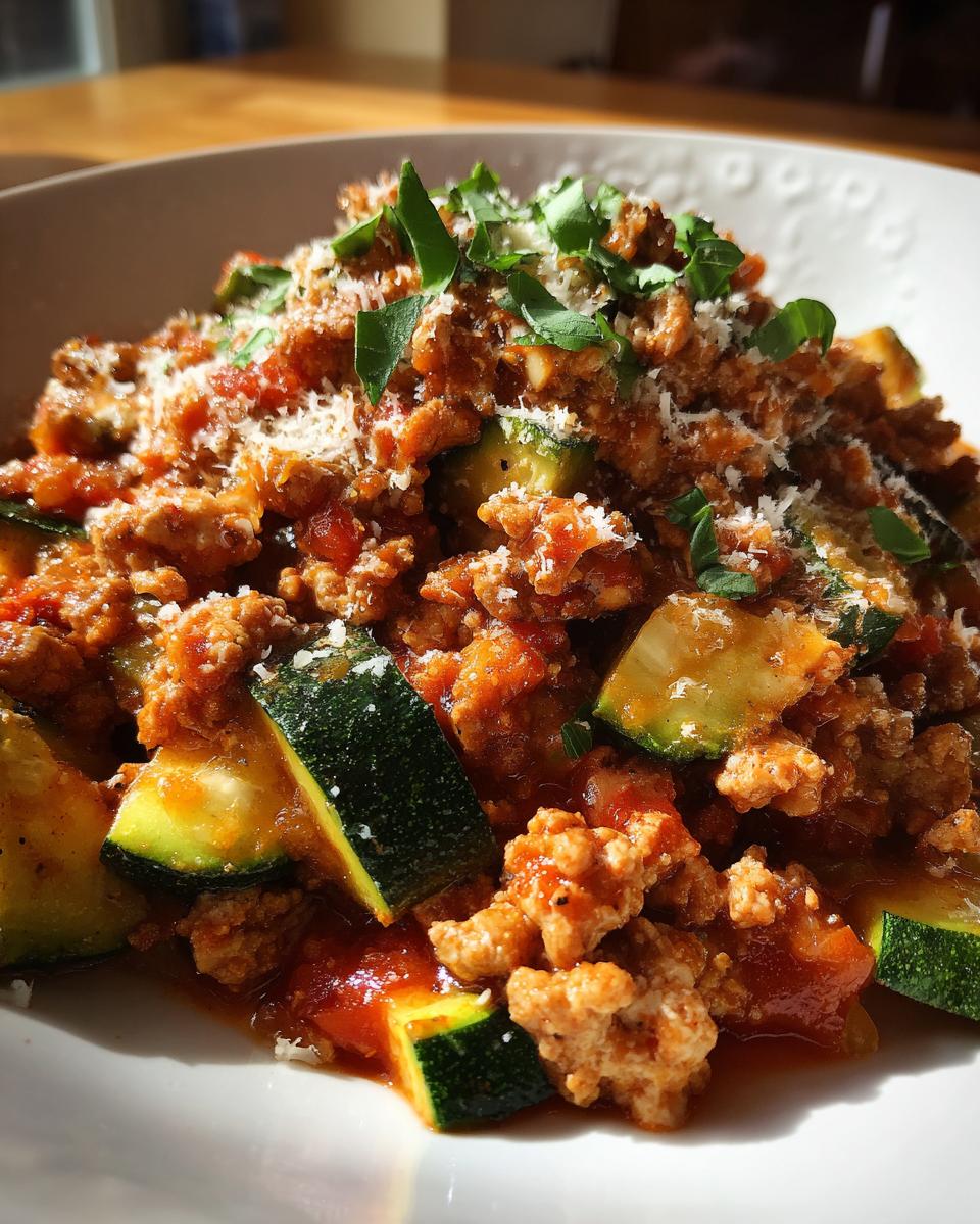 Turkey Zucchini Skillet - detail 1