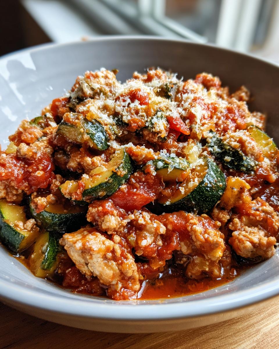 Turkey Zucchini Skillet - detail 4