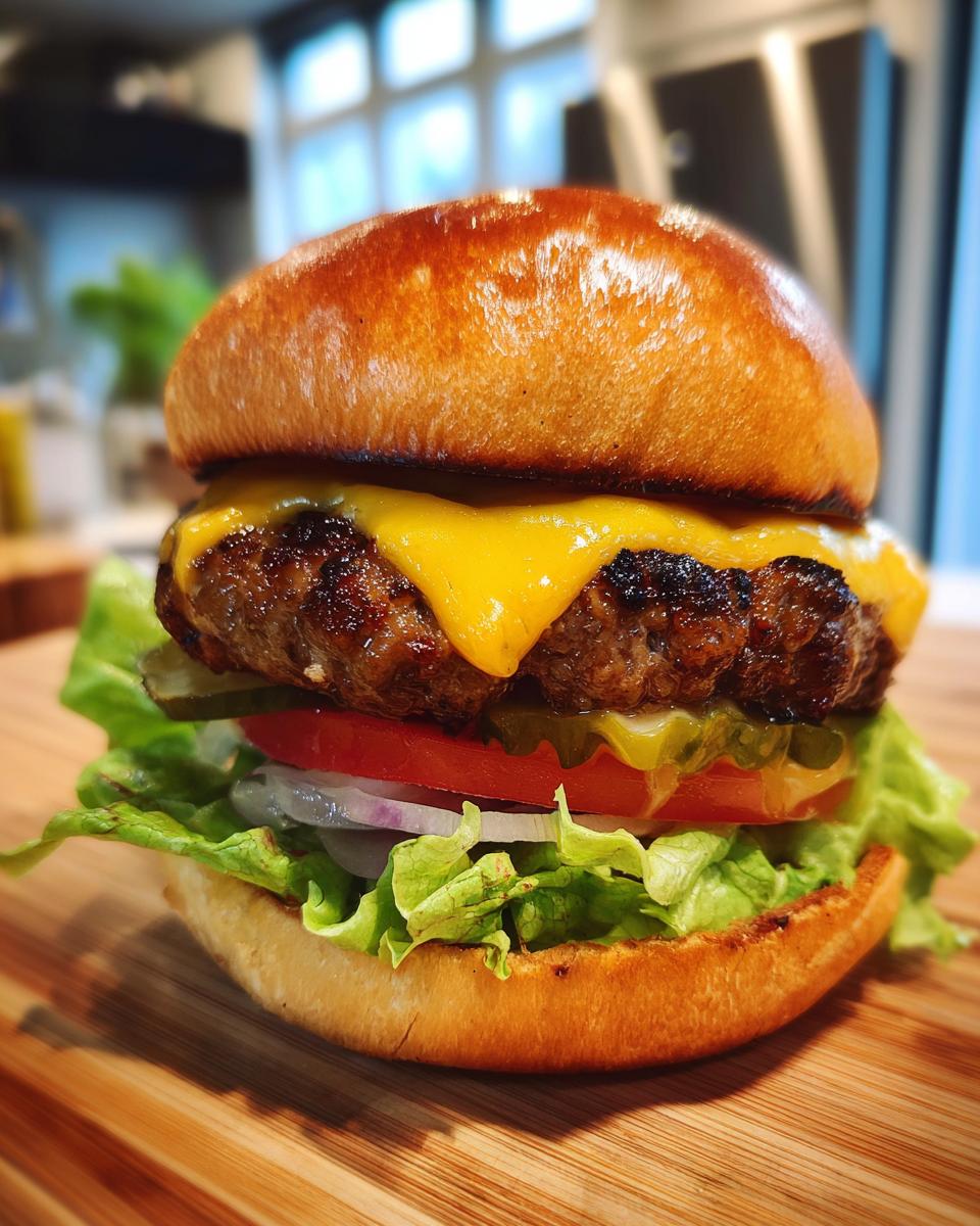 Ultimate Grilled Cheeseburger - detail 2