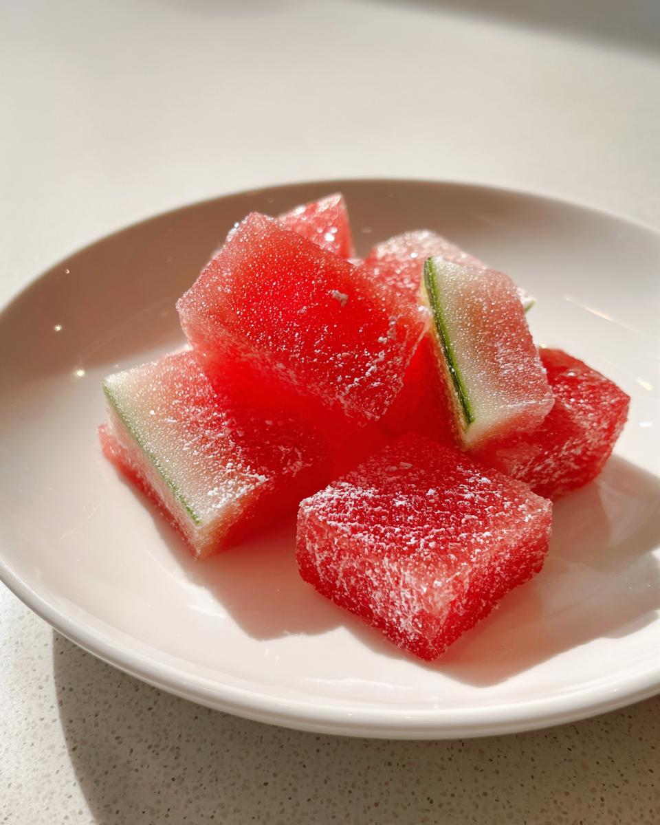 Watermelon Rind Candy - detail 2