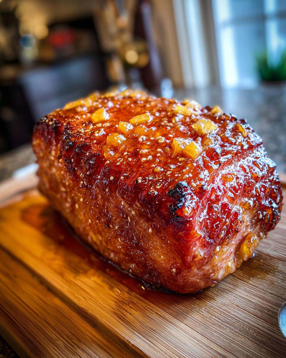 Brown Sugar Pineapple Ham Bake - detail 1