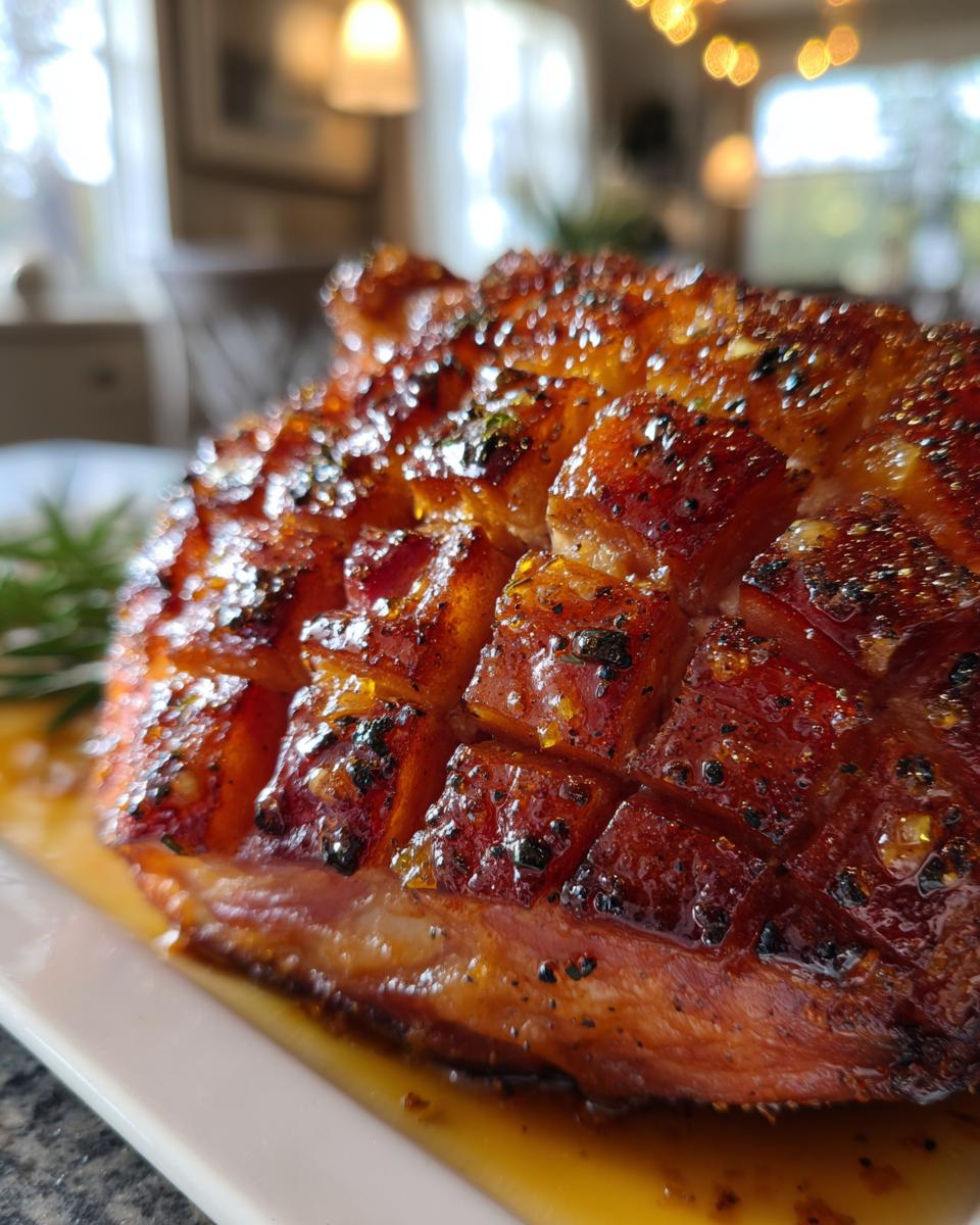 Brown Sugar Pineapple Ham Bake - detail 2