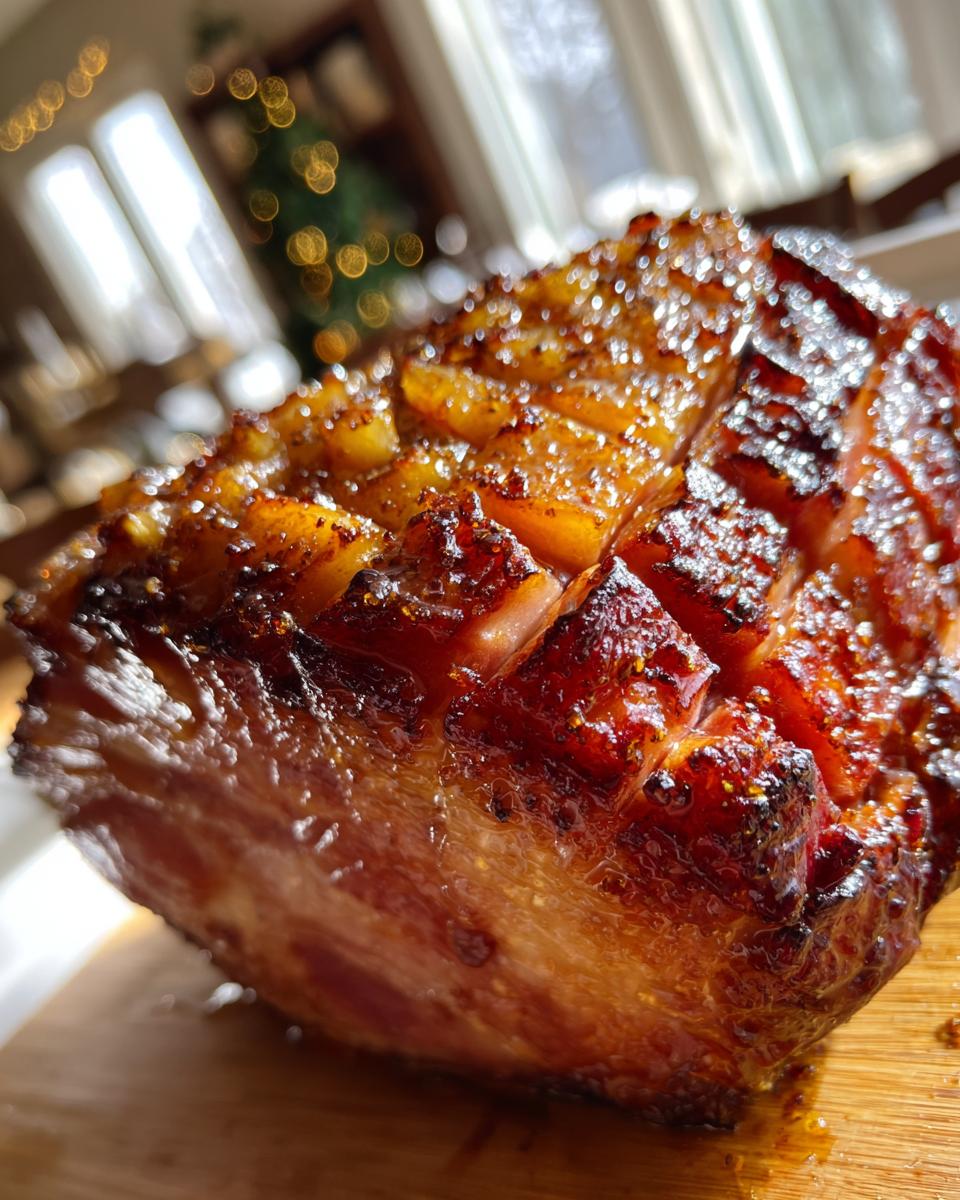 Brown Sugar Pineapple Ham Bake - detail 4