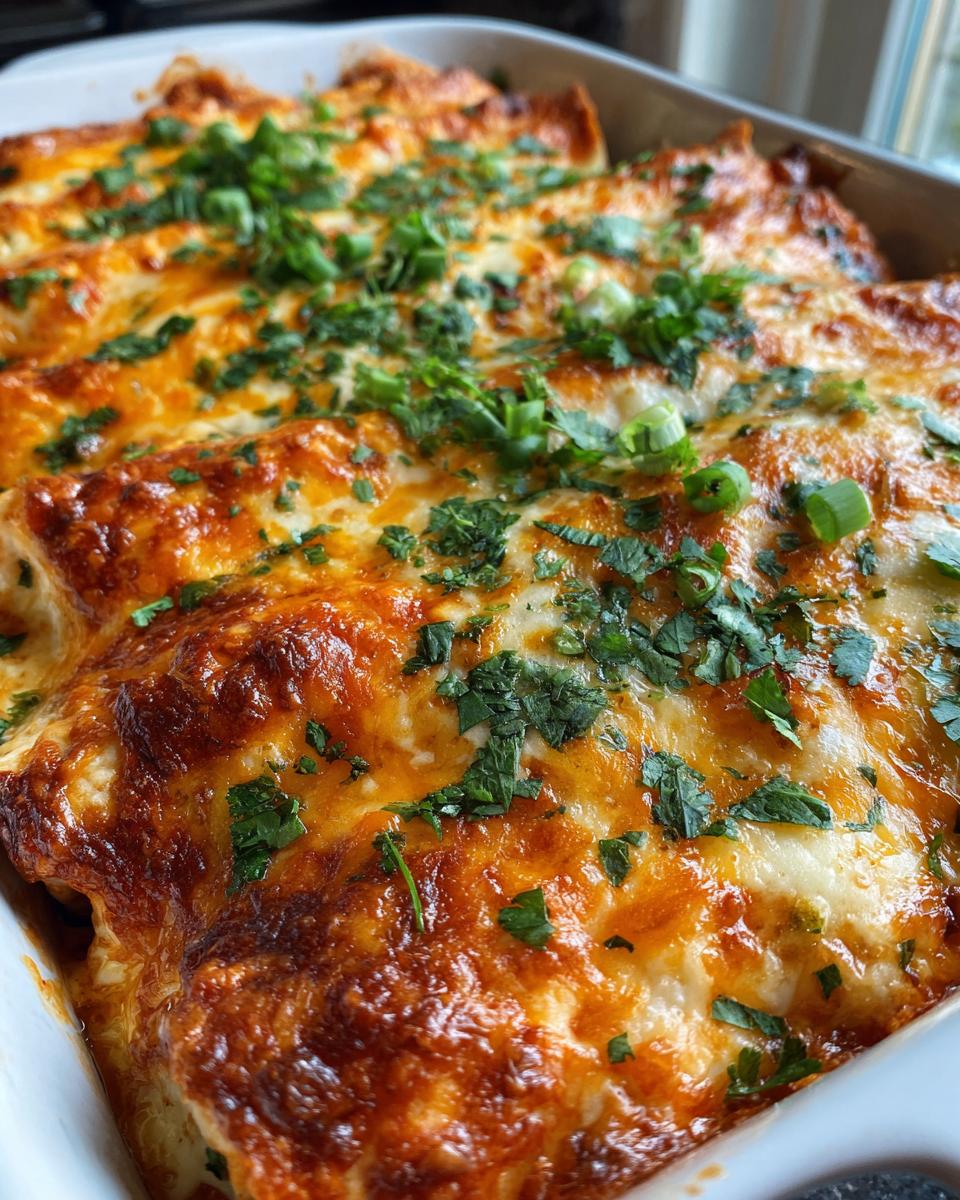 Cheesy Shrimp Enchiladas - detail 1