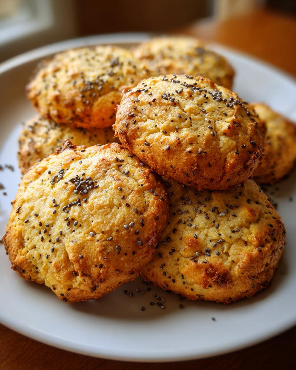 Chia and Lemon Cookies - detail 1