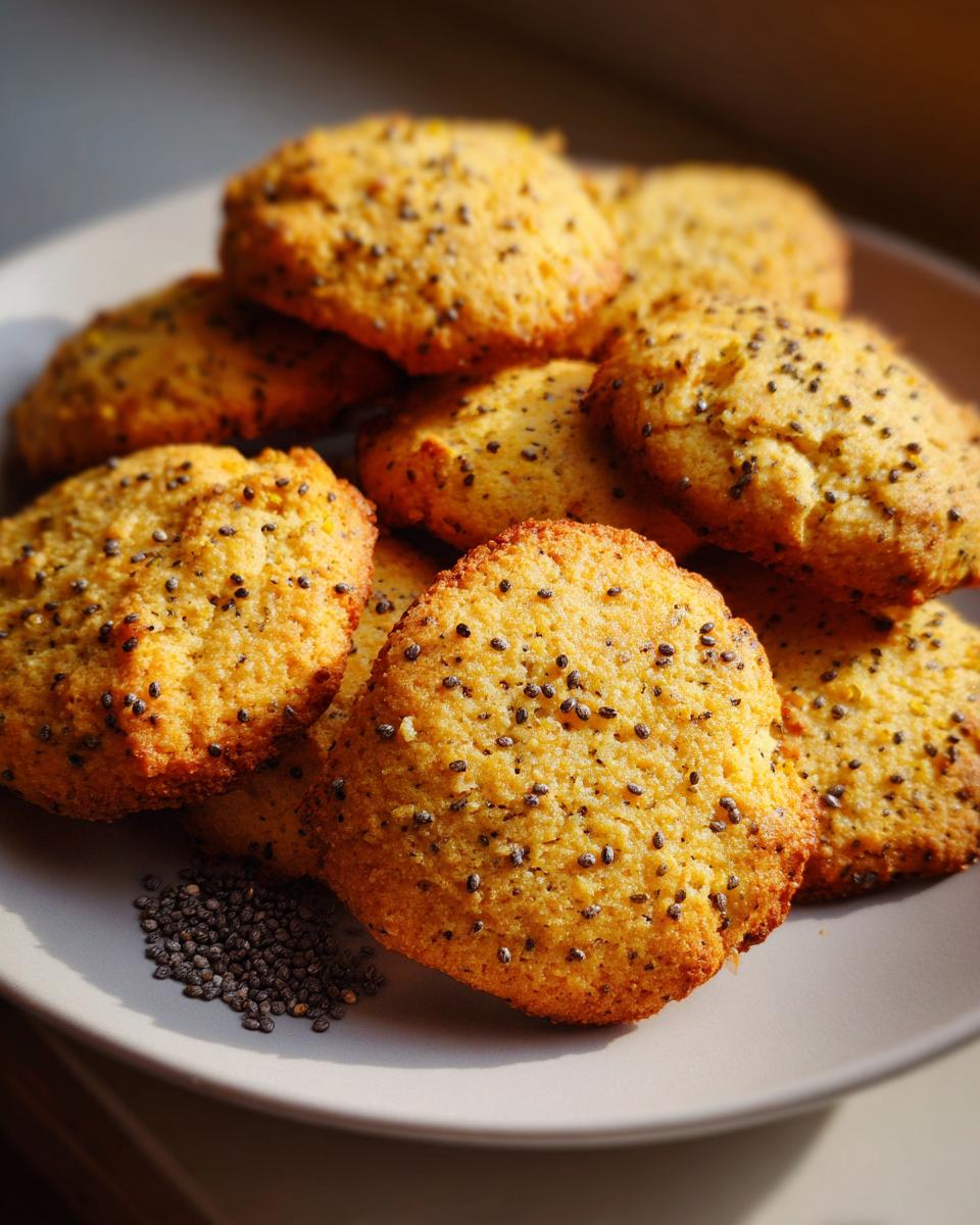 Chia and Lemon Cookies - detail 4