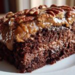 Chocolate Coca-Cola Cake with Pecan Frosting