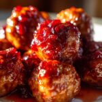 Cranberry-Orange Chicken Meatballs