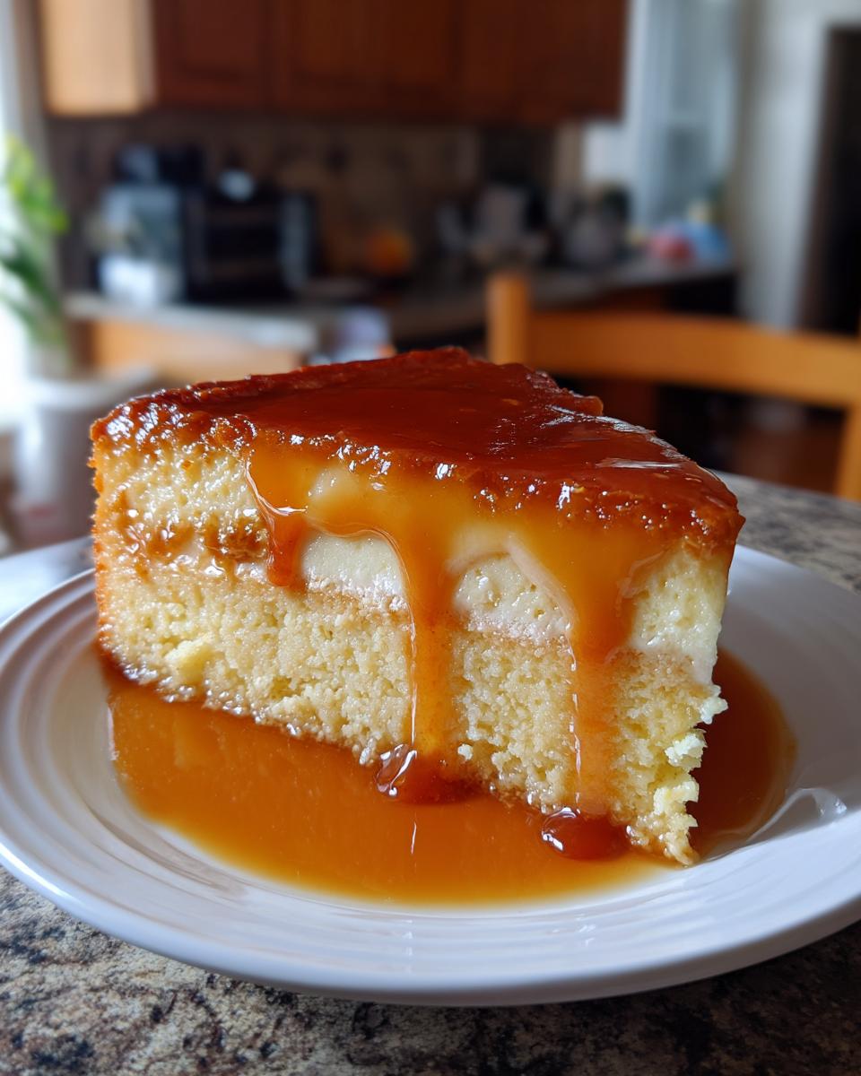 Creamy Flan Cake - detail 2