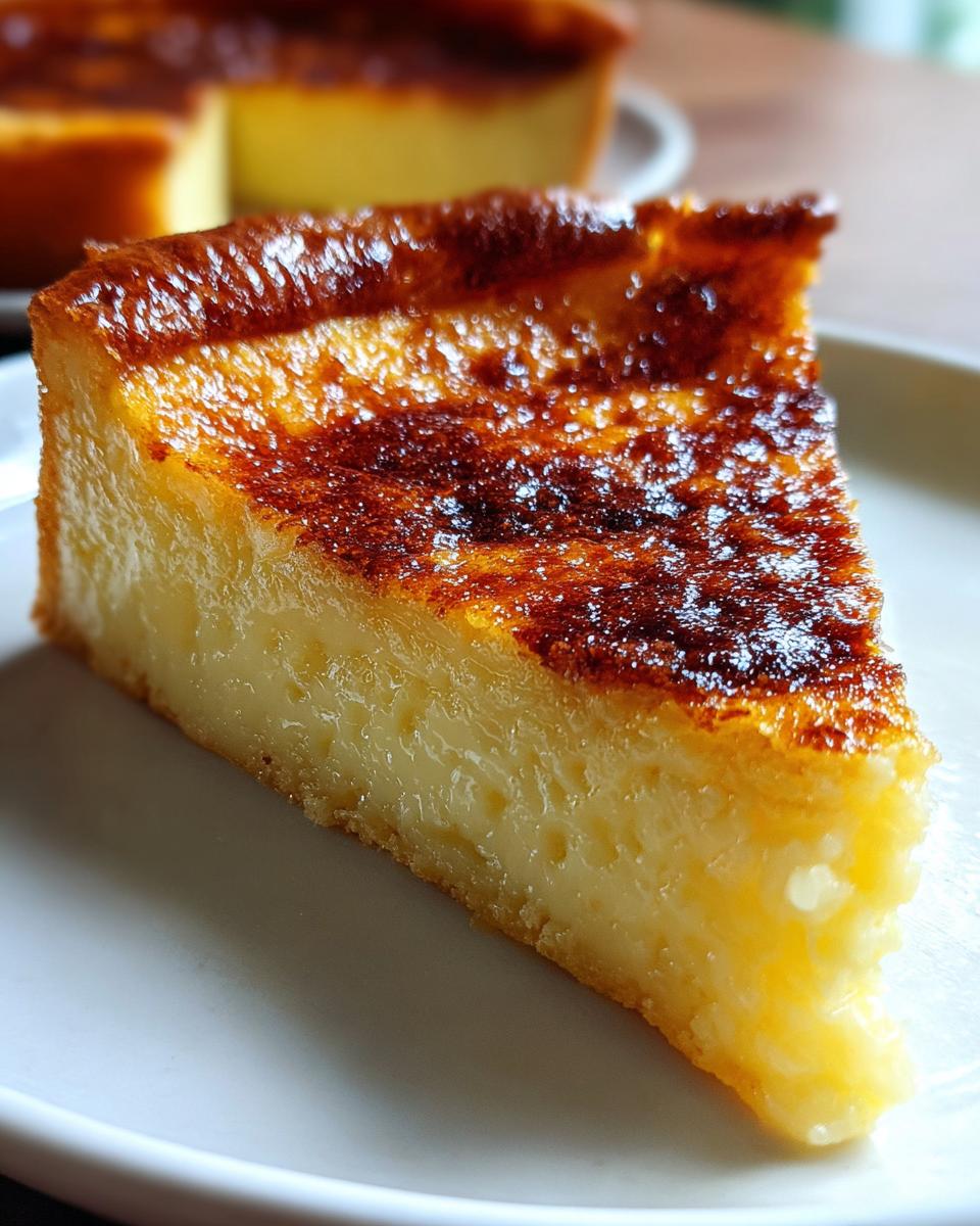 Easy Custard with Self-Crusting Flour - detail 2