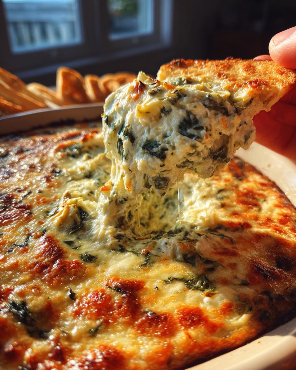 Easy Spinach Artichoke Dip - detail 1