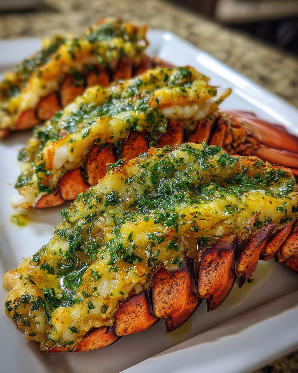 Garlic Herb Butter Lobster Tails - detail 3