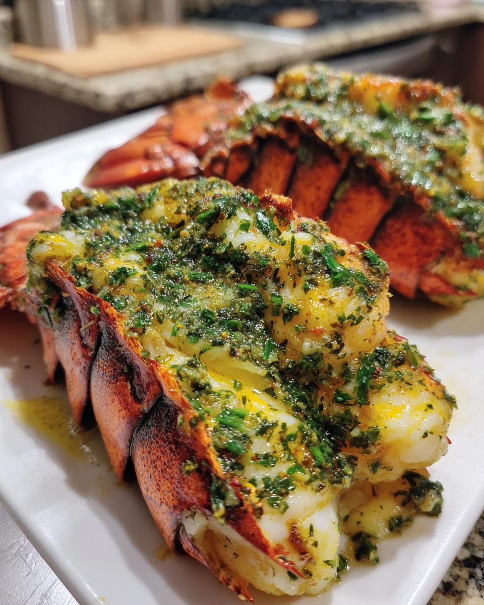Garlic Herb Butter Lobster Tails - detail 4