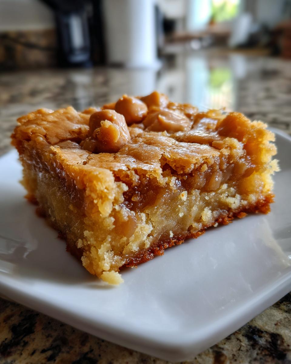 Grandma's Chewy Butterscotch Blondies - detail 3