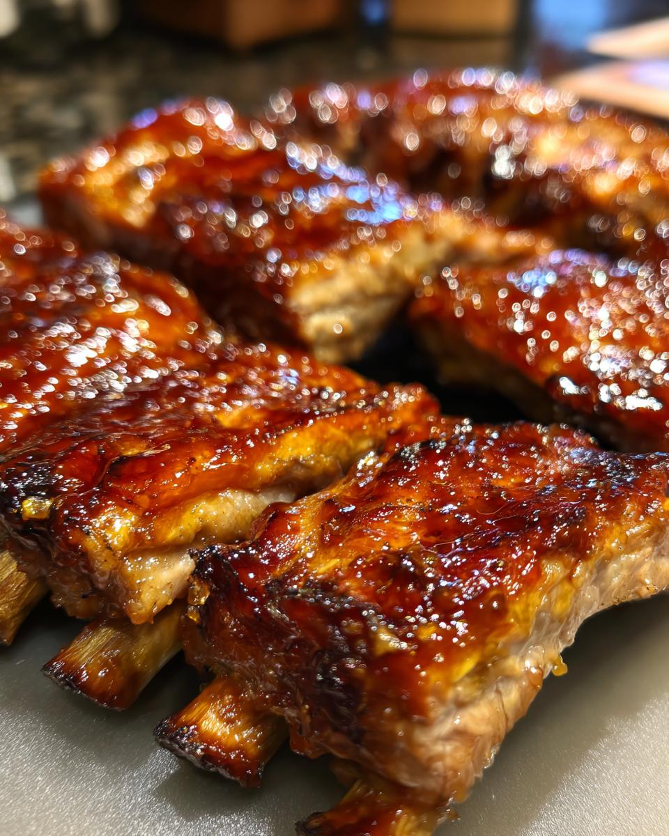Honey Garlic Ribs - detail 3