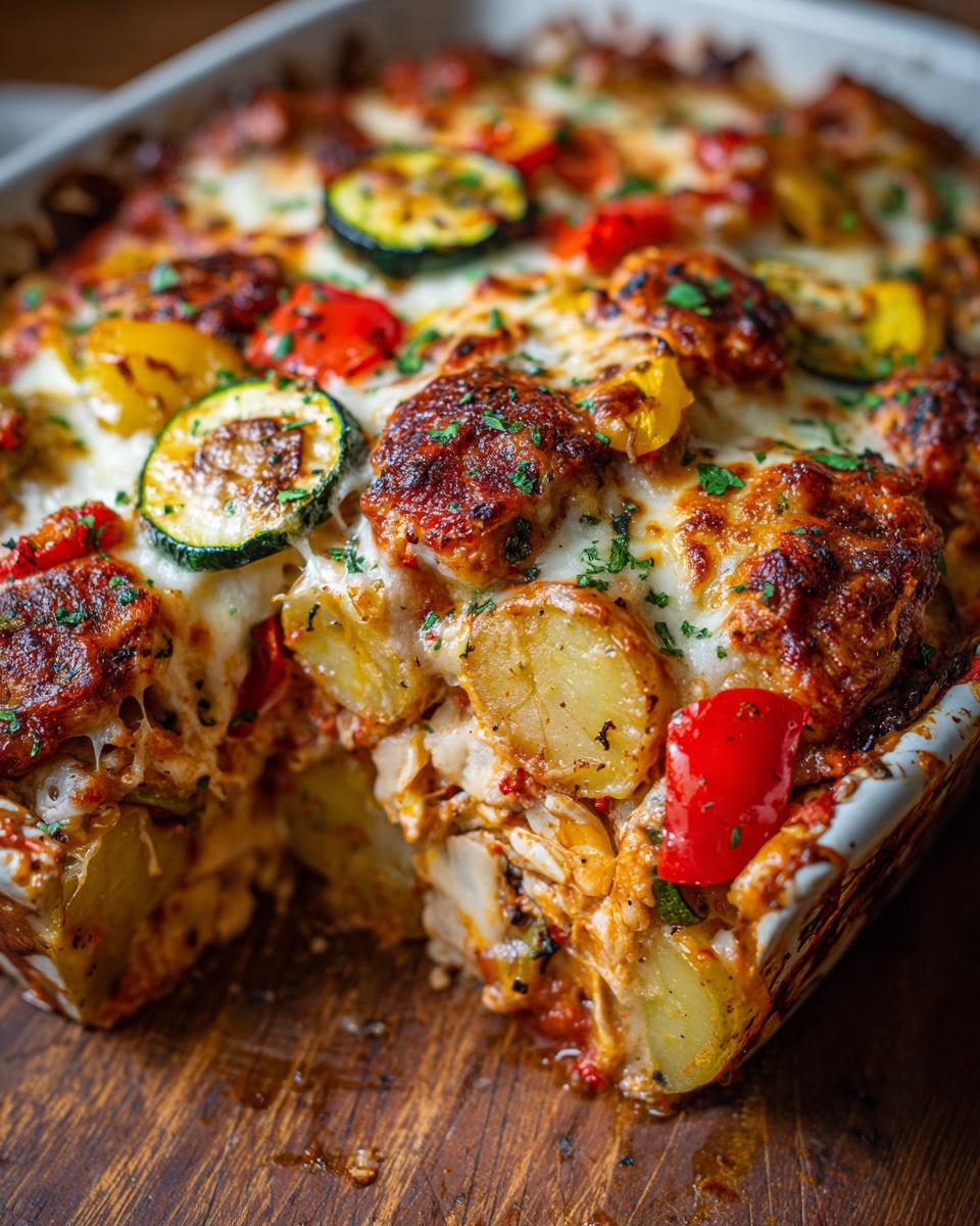 Italian Chicken and Potato Casserole - detail 1