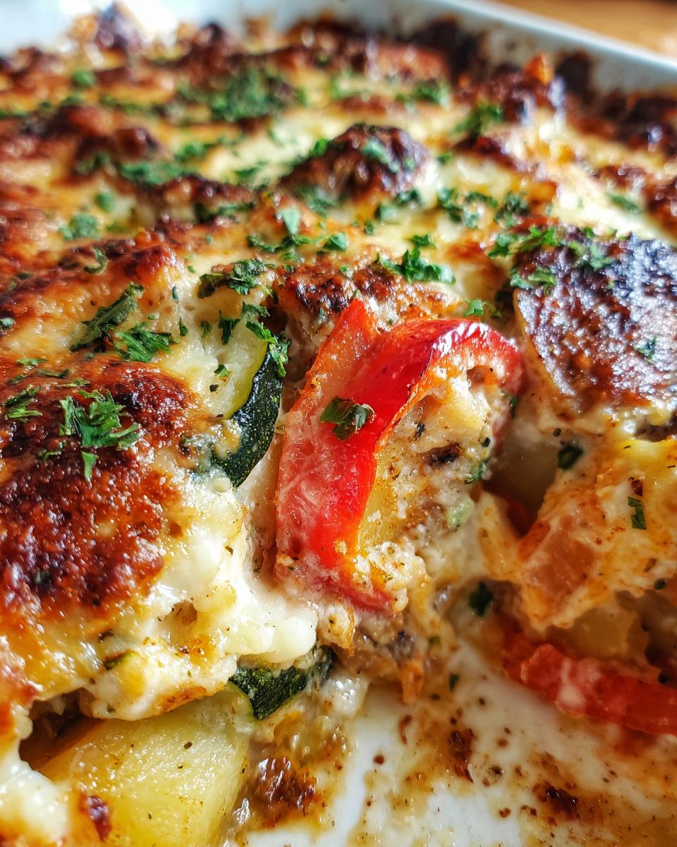 Italian Chicken and Potato Casserole - detail 2