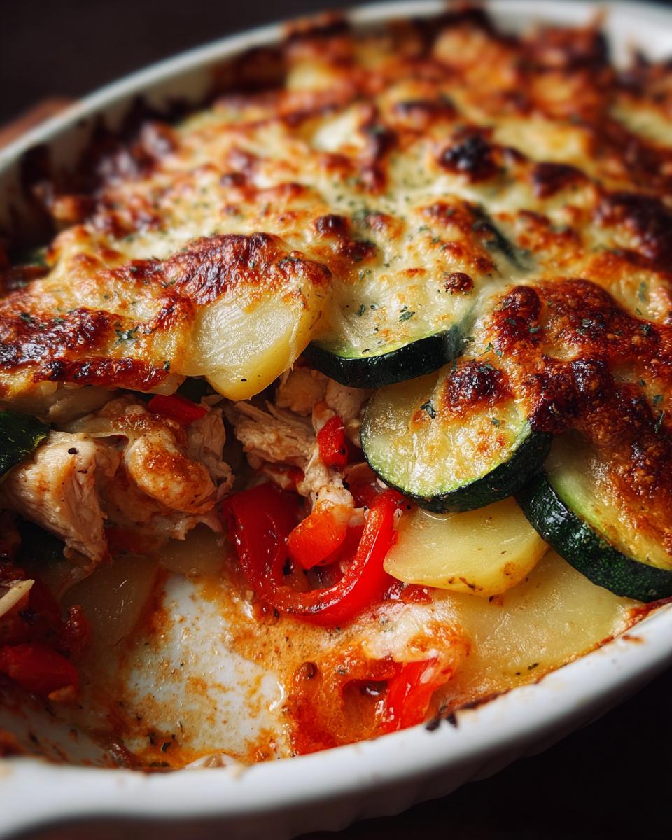 Italian Chicken and Potato Casserole - detail 3