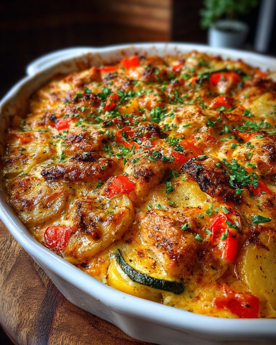 Italian Chicken and Potato Casserole - detail 5