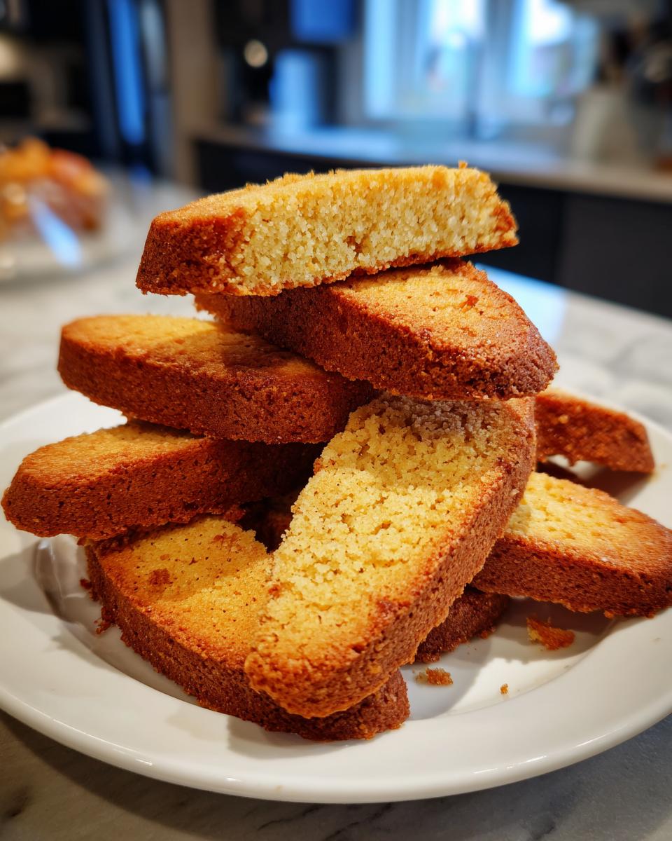 Low Carb Almond Flour Biscotti - detail 2