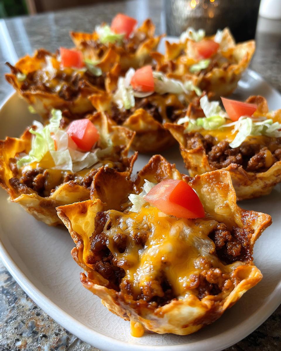 Mini Taco Cupcakes - detail 1