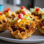 Mini Taco Cupcakes