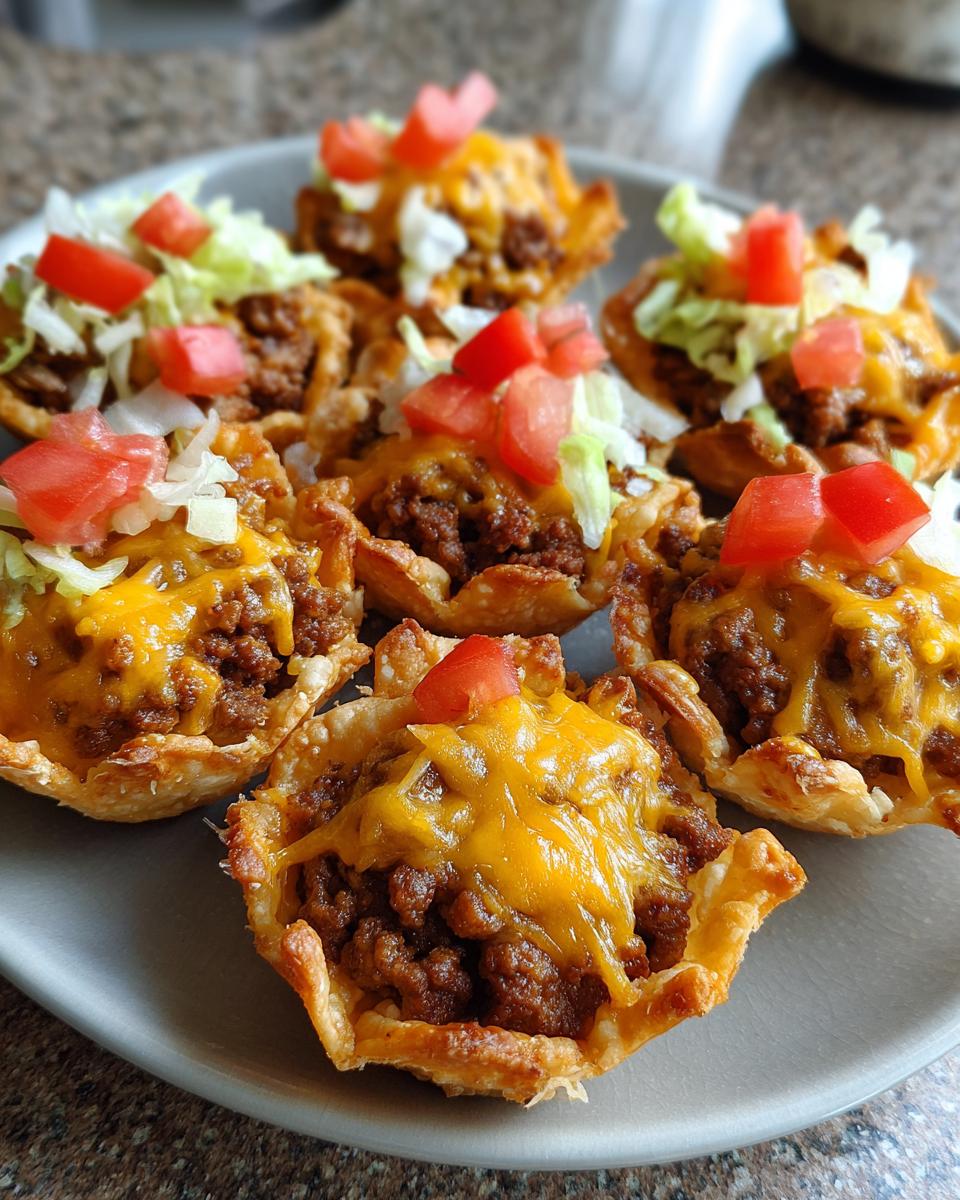 Mini Taco Cupcakes - detail 2