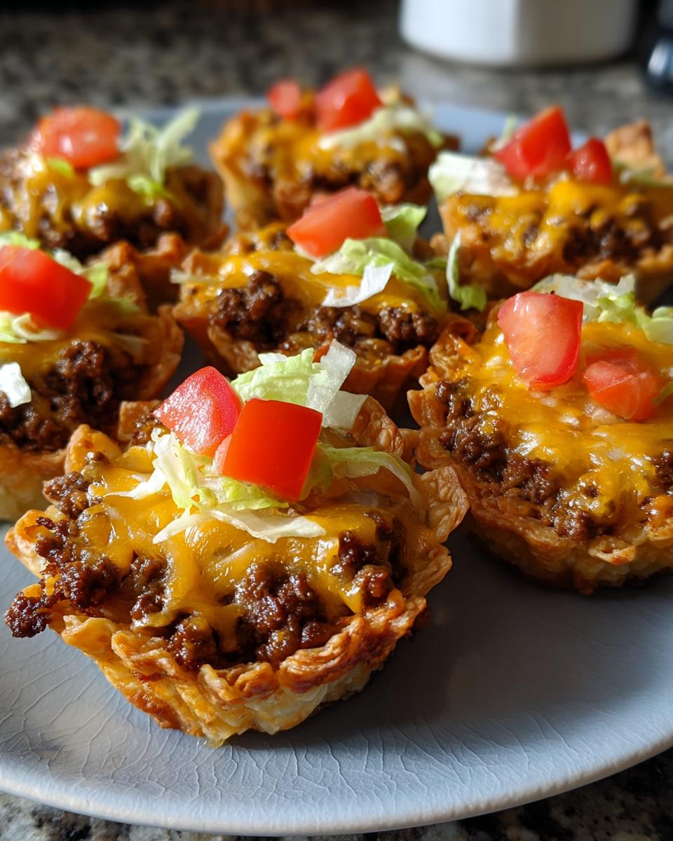 Mini Taco Cupcakes - detail 3