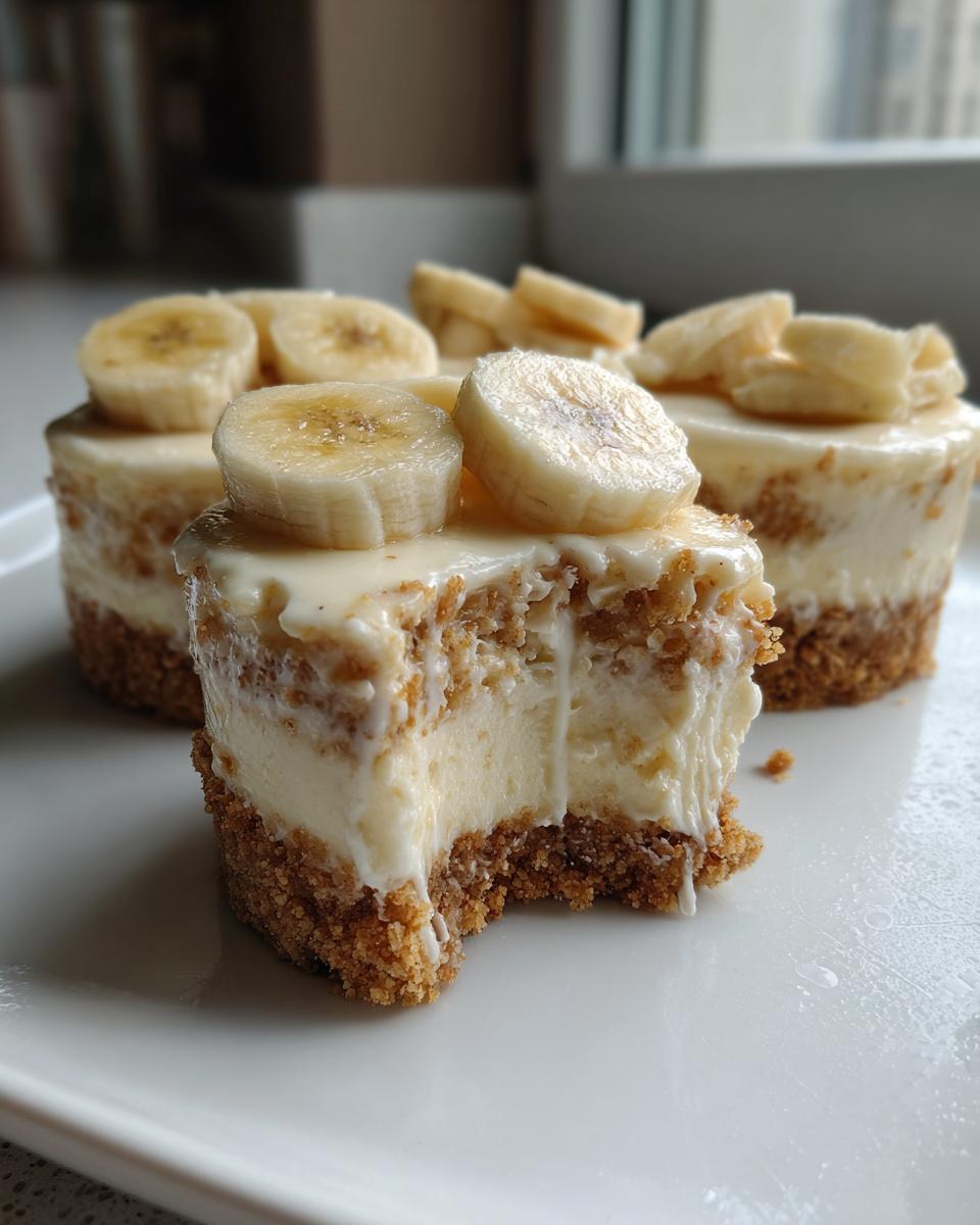 No-Bake Mini Banana Cream Cakes - detail 2