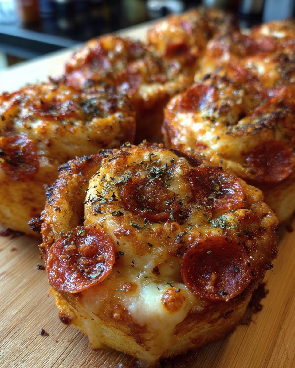 Pepperoni Mozzarella Pizza Rolls - detail 1