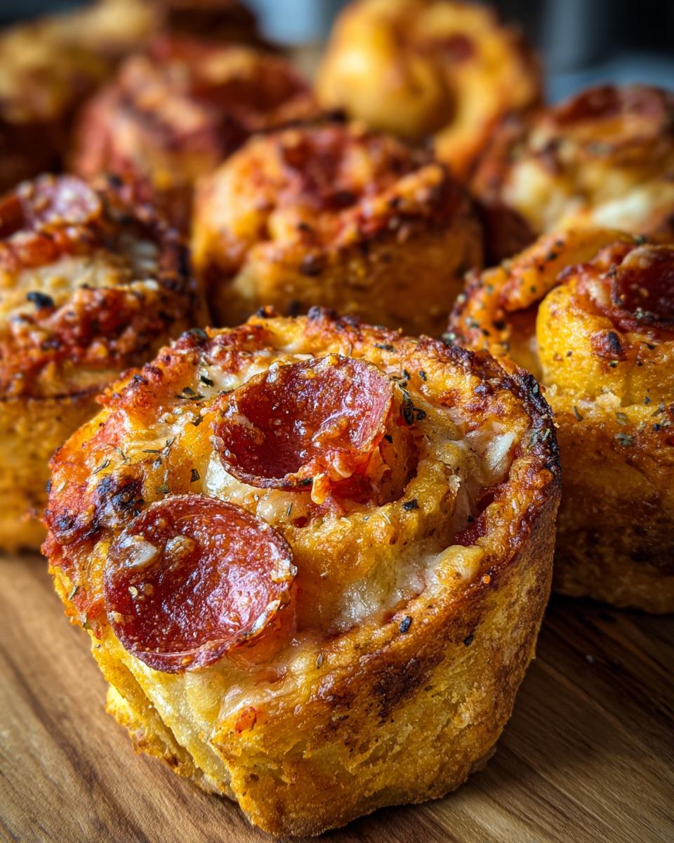 Pepperoni Mozzarella Pizza Rolls - detail 3