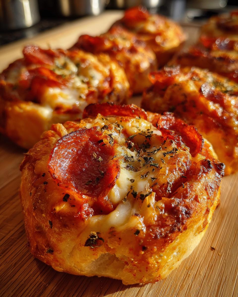 Pepperoni Mozzarella Pizza Rolls - detail 4