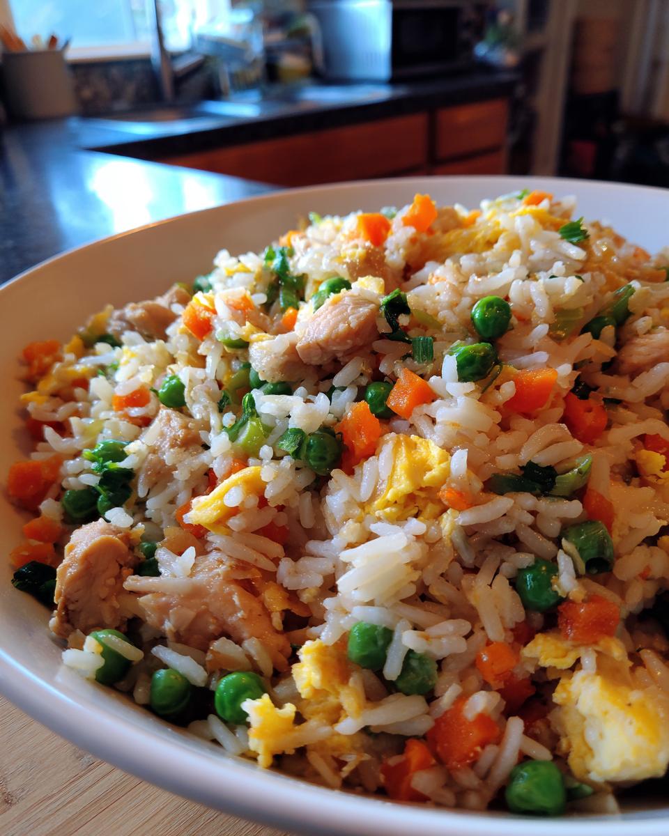 Quick and Flavorful Chicken Fried Rice - detail 2