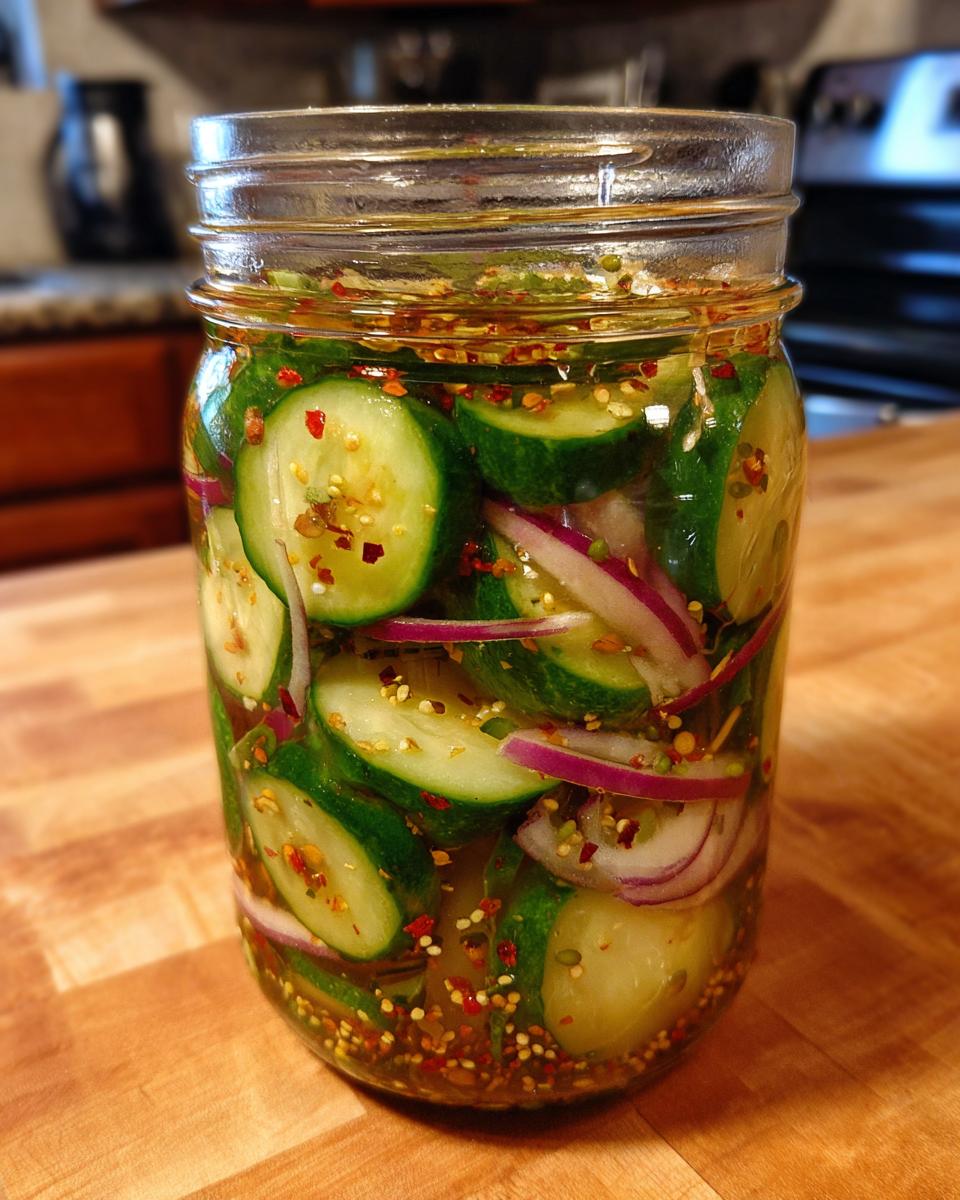 Sister Anastasia's Perfect Pickled Cucumbers - detail 1