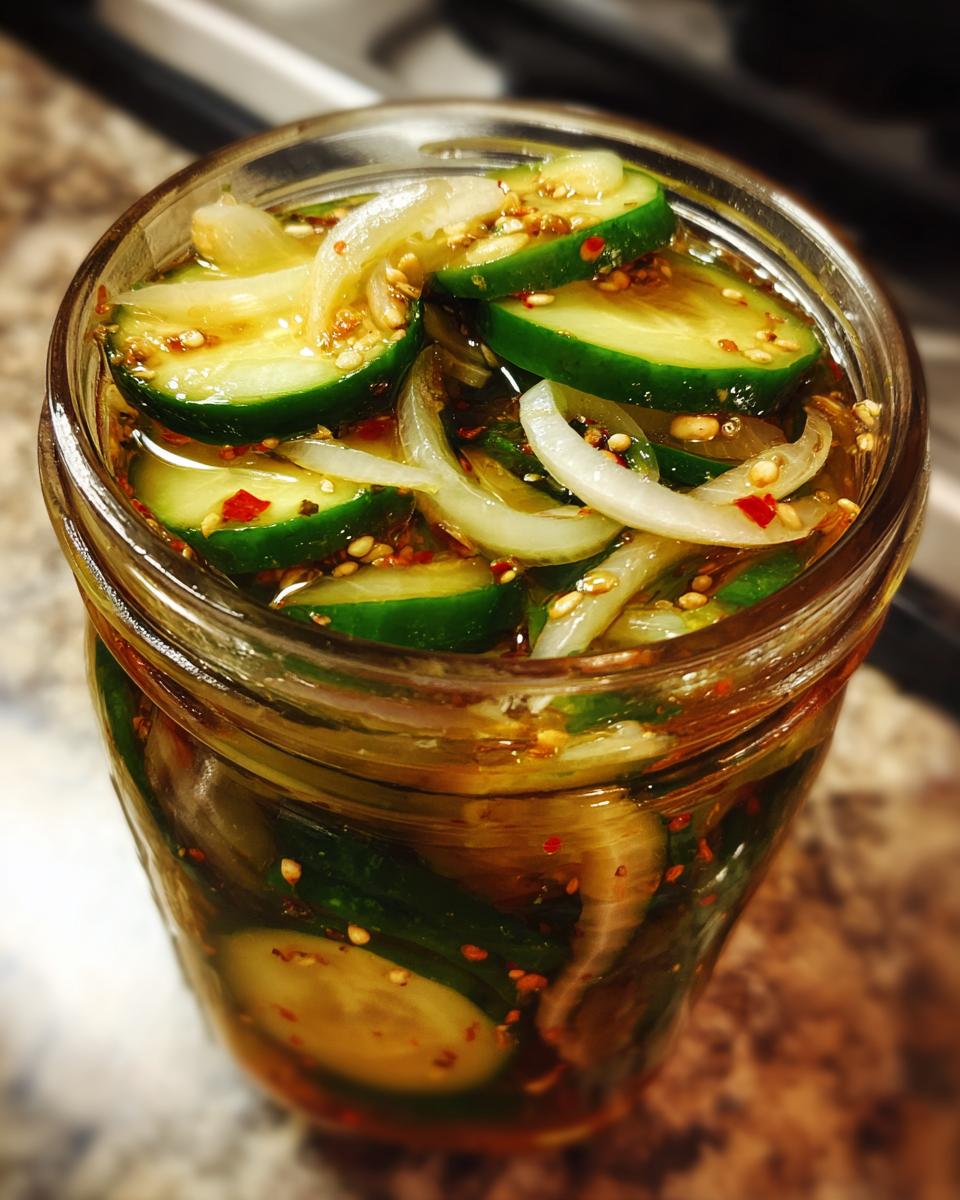 Sister Anastasia's Perfect Pickled Cucumbers - detail 2