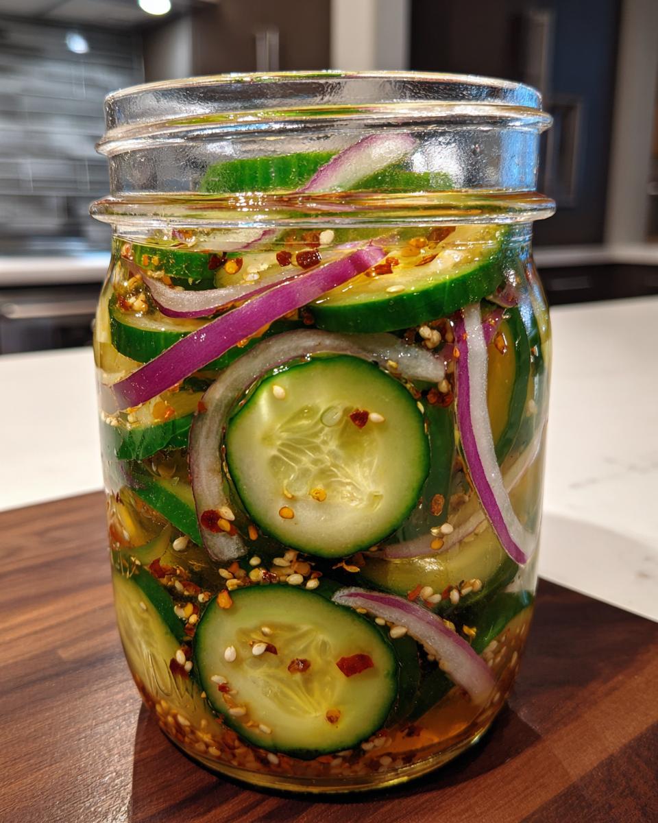 Sister Anastasia's Perfect Pickled Cucumbers - detail 3