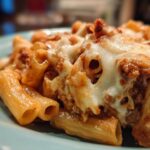 Slow Cooker Creamy Baked Ziti